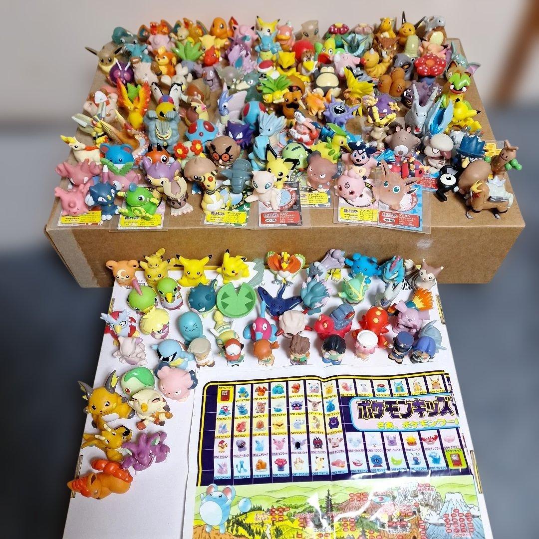 ポケモン キッズ 指人形 セット 、ポケモンキッズワールドマップ(非売品)付き