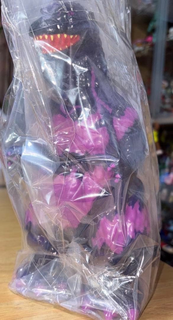 メディコム・トイの安楽安作 ゴジラ（ゴジラVSデストロイア版）6期のソフビ