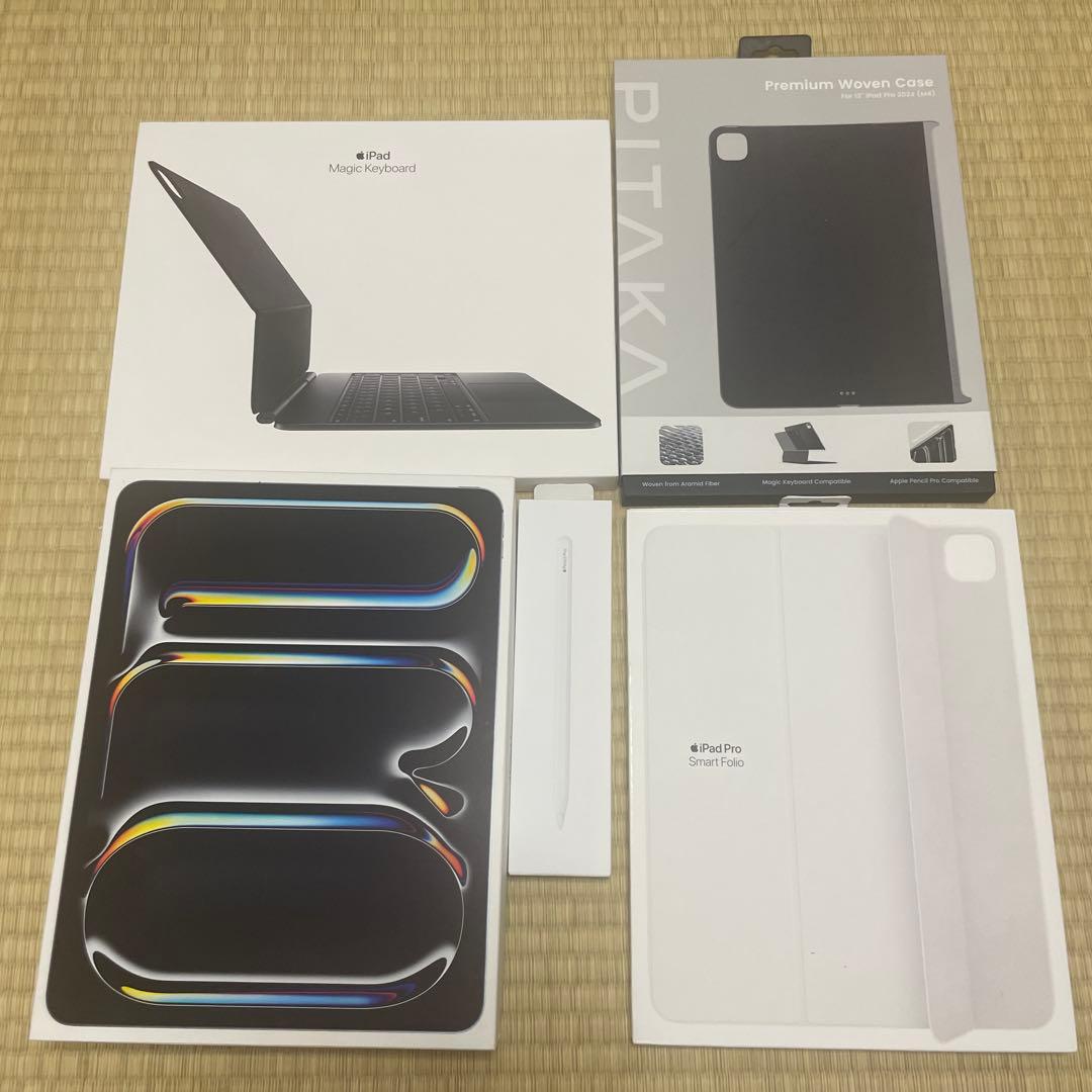 ipad pro 13インチm4 256GB 周辺アクセサリー付き