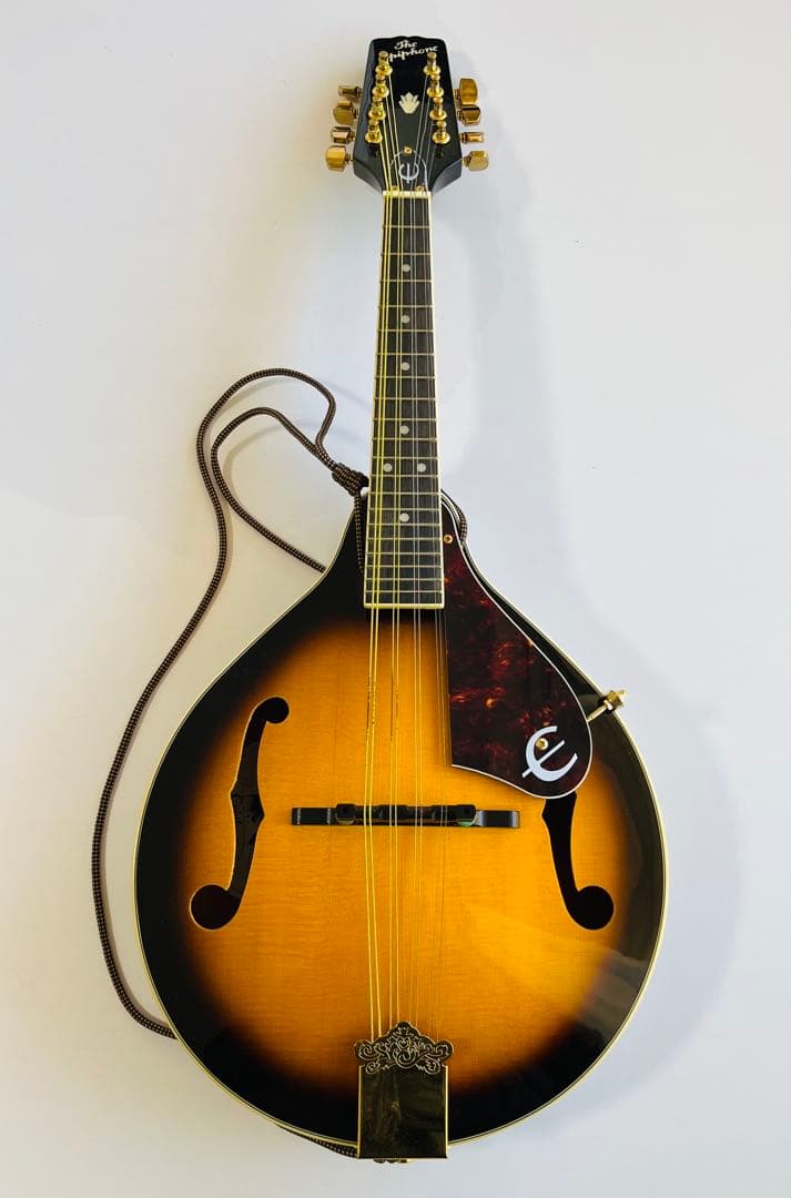 美品　Epiphone エピフォン フラットマンドリン MM-30 VS