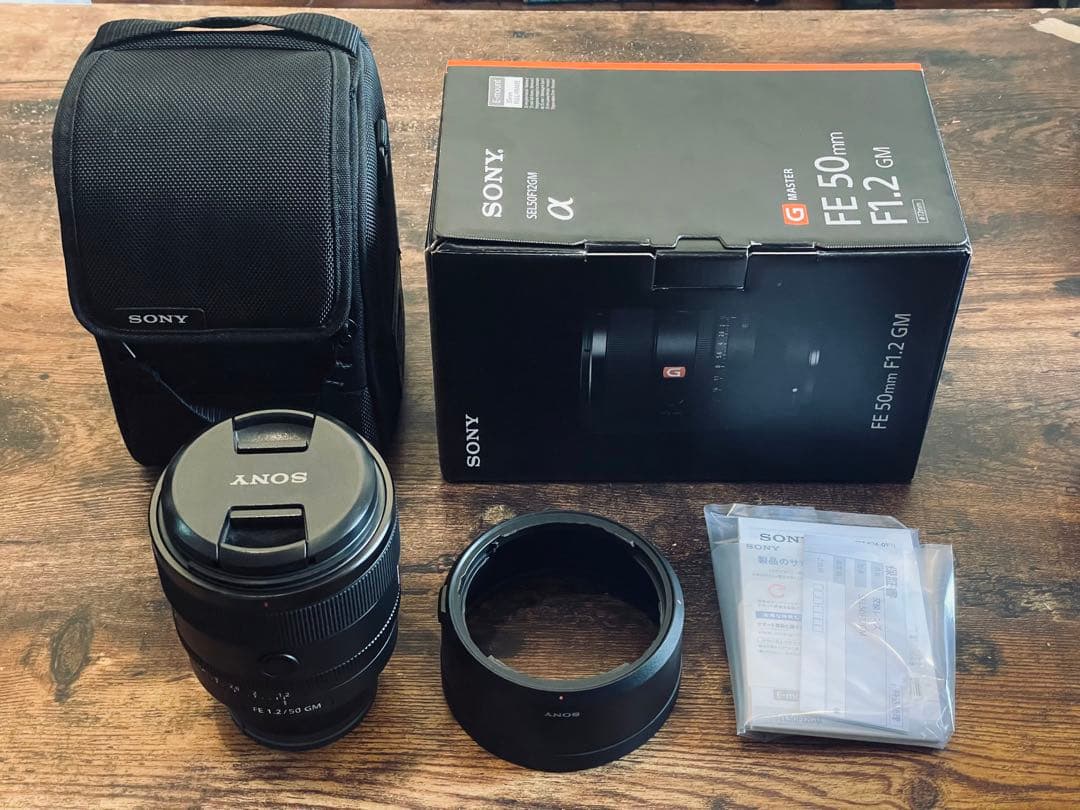 SONY（ソニー）FE 50mm F1.2 GM レンズ SEL50F12GM