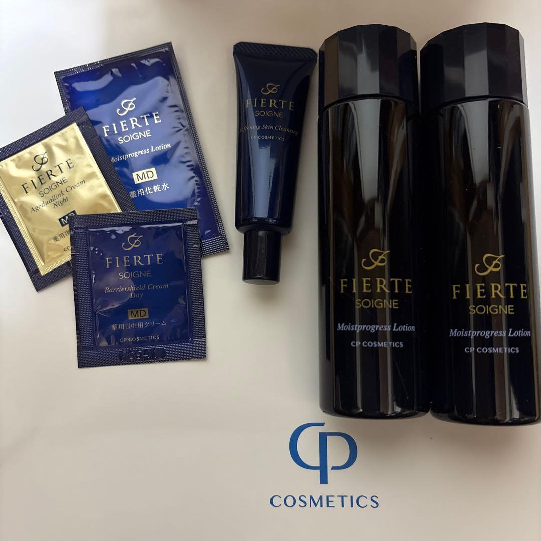 cp ソワーニュ　フィエルテ　化粧水　クレンジング　ナイトクリーム日中用クリーム