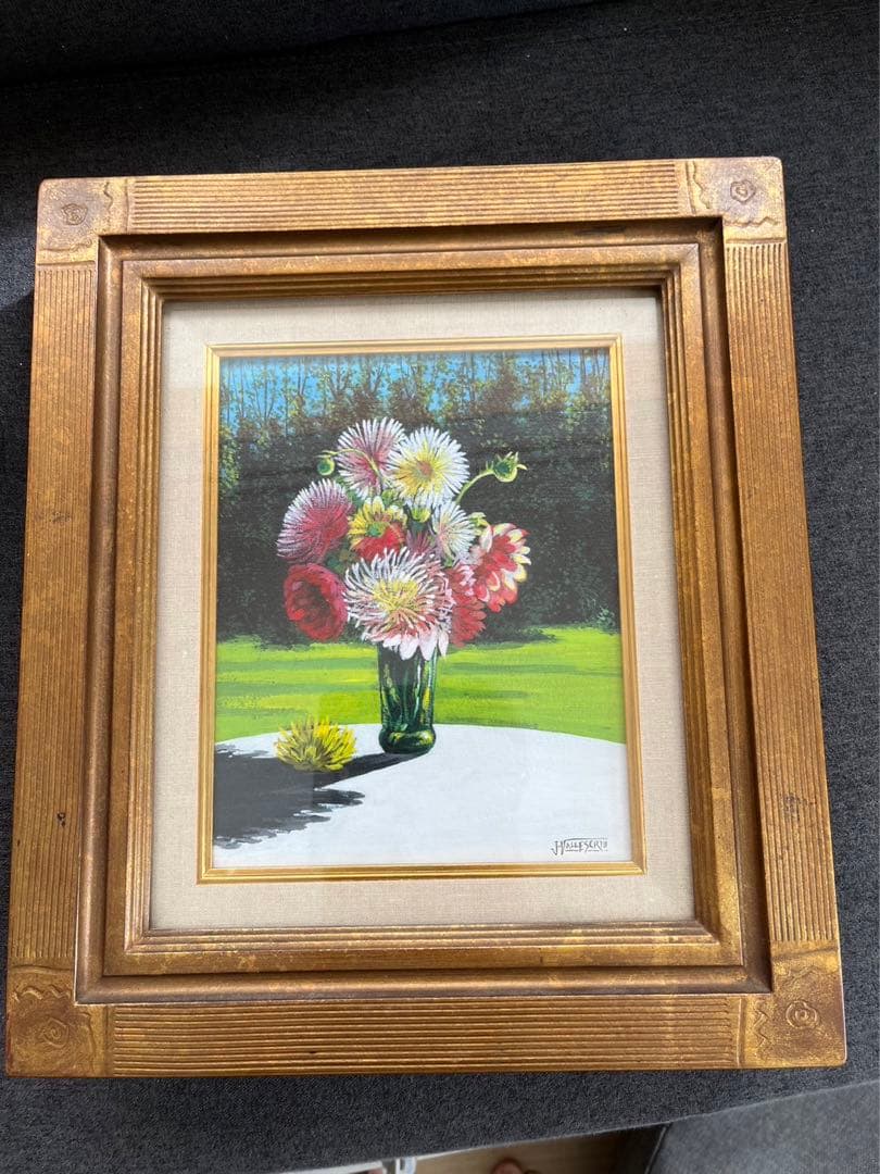 ジョルリーバレスキュル 作者　油絵