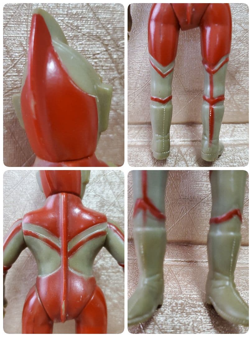 ブルマァク タケミ ウルトラマン ゾフィー タロウ ソフビ 当時モノ