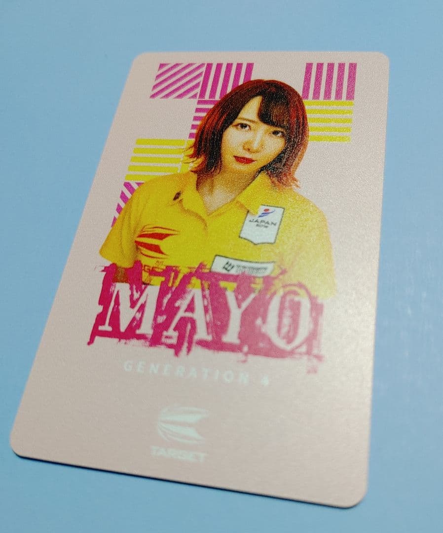ダーツライブカード　まよんぬ　森田真結子