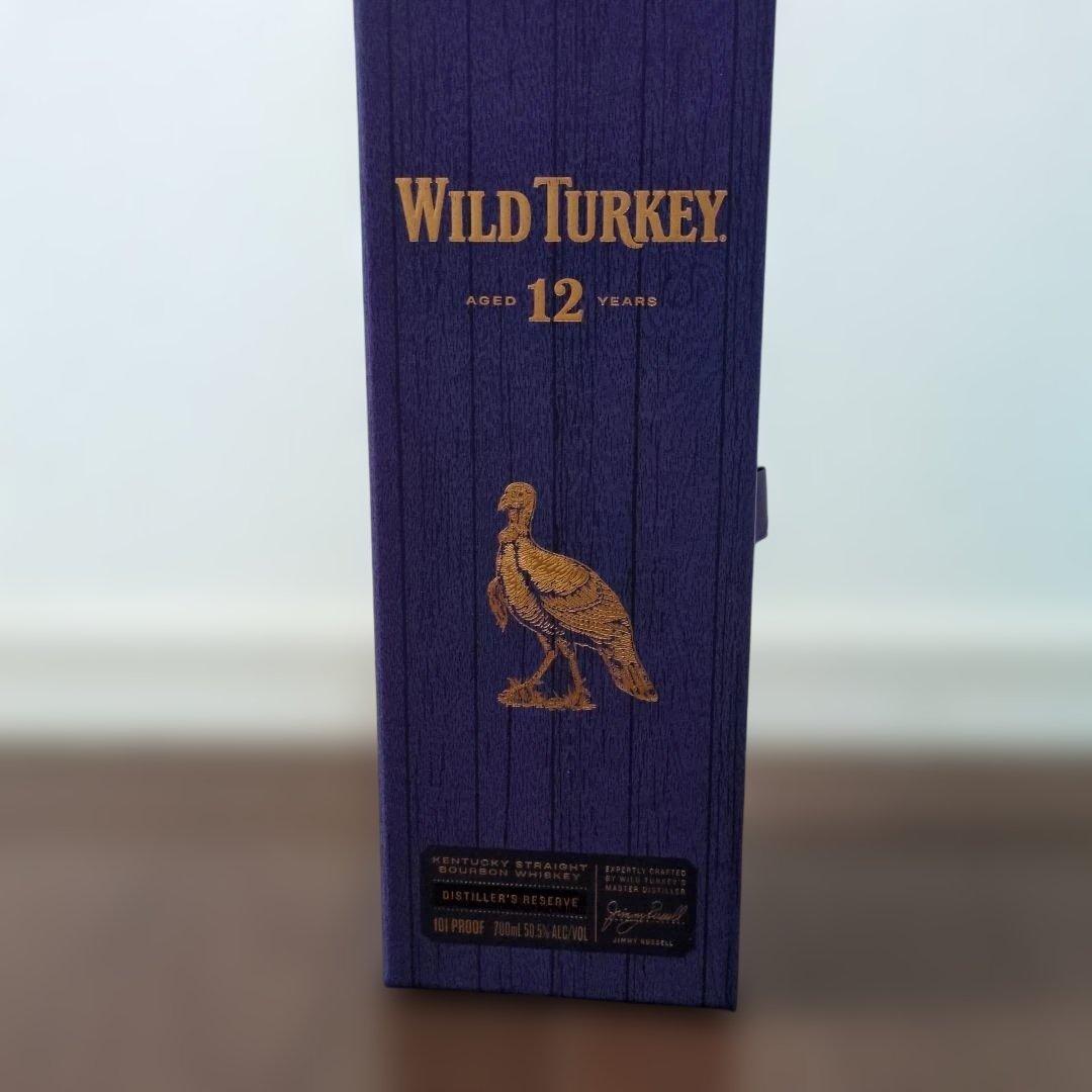 WILD TURKEY 12年 バーボンウイスキー ギフトボックス付き