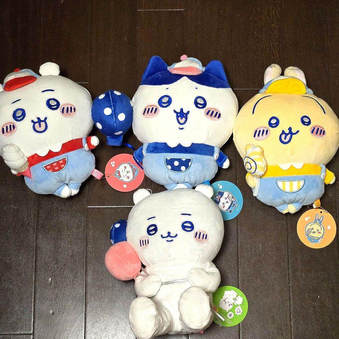 ちいかわ ワクワクゆうえんち ぬいぐるみS 4点セット