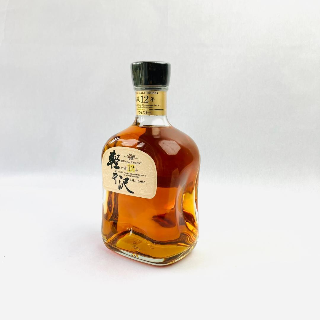 未開栓　メルシャン 軽井沢 貯蔵12年 100%モルトウイスキー　箱付き　美品