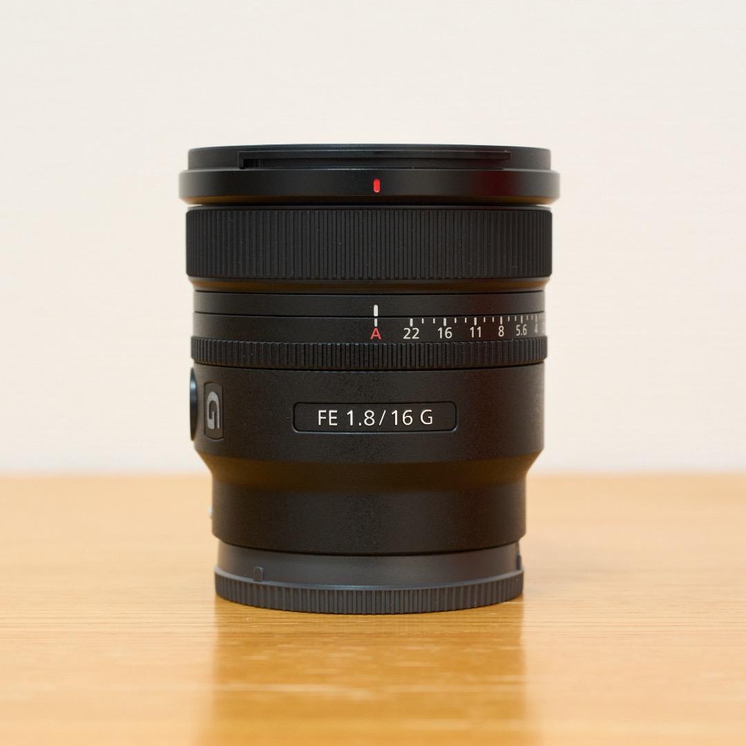 美品 SONY FE 16mm F1.8 G SEL16F18G 交換レンズ