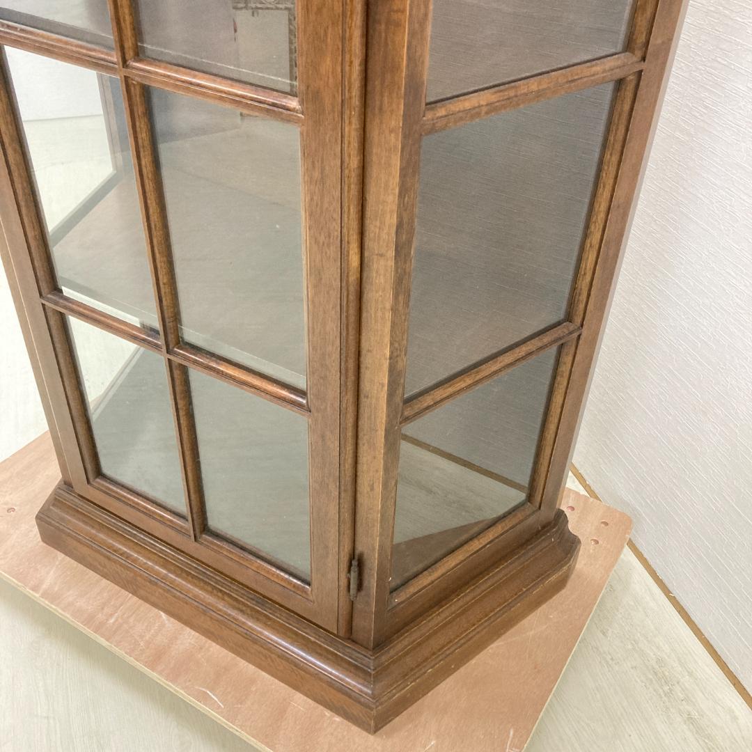 アンティーク キュリオケース 飾り棚 ショーケース キャビネット