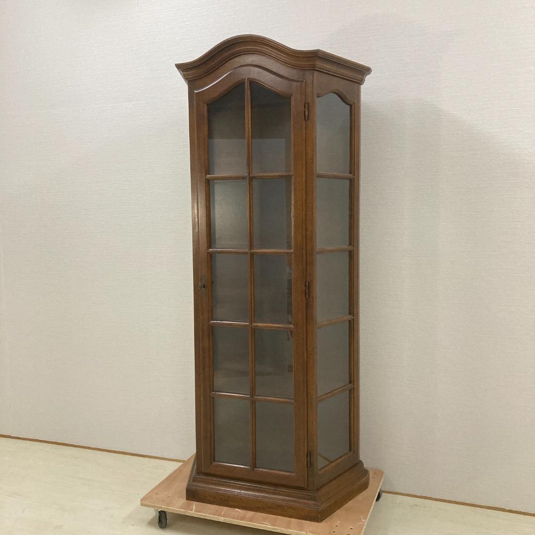 アンティーク キュリオケース 飾り棚 ショーケース キャビネット