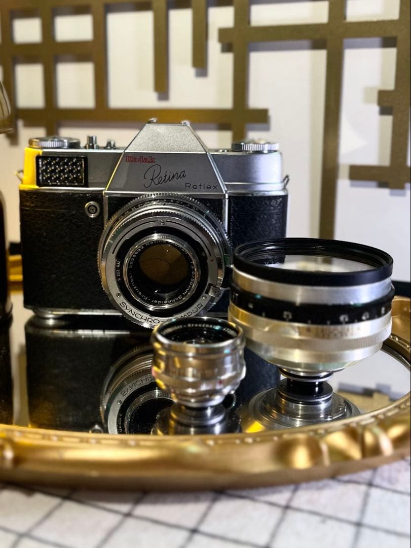 Kodak Retina Reflex 美品 交換レンズ3本セット 動作良好