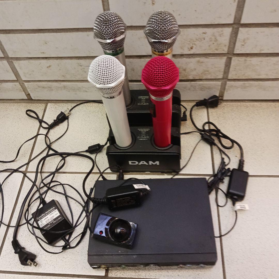 無線マイク充電器受信機セット