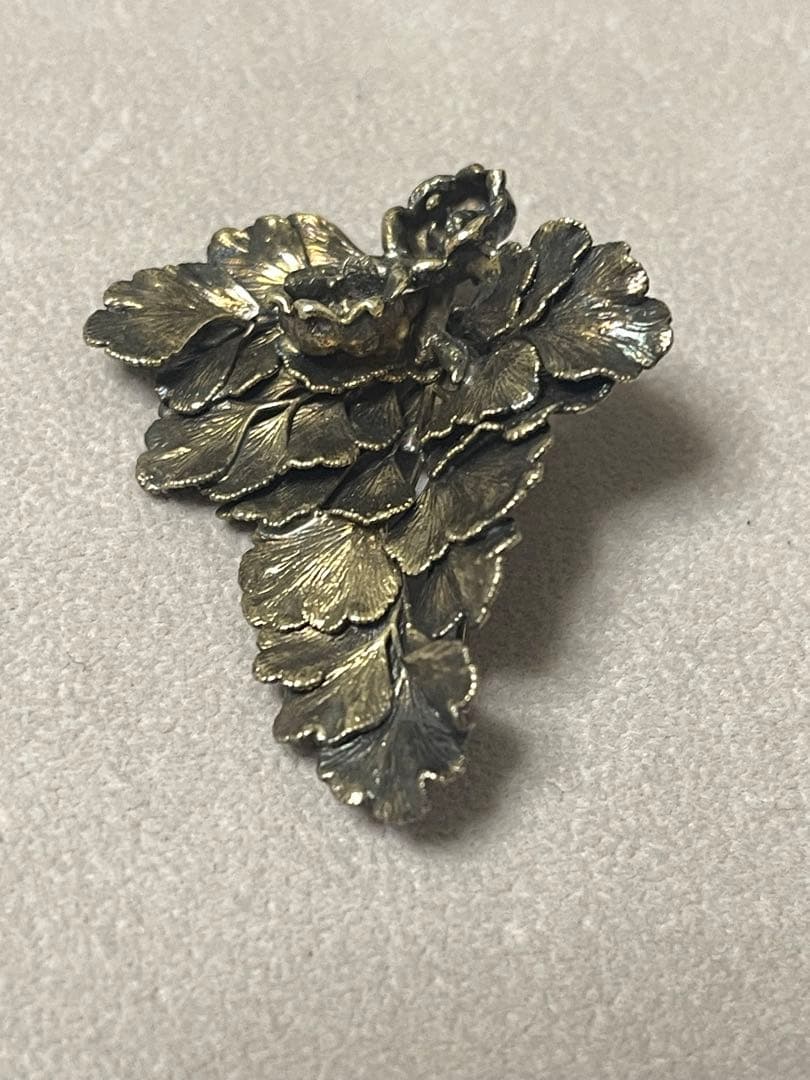 FLORA DANICA EGGERT フローラダニカヴィンテージリーフブローチ