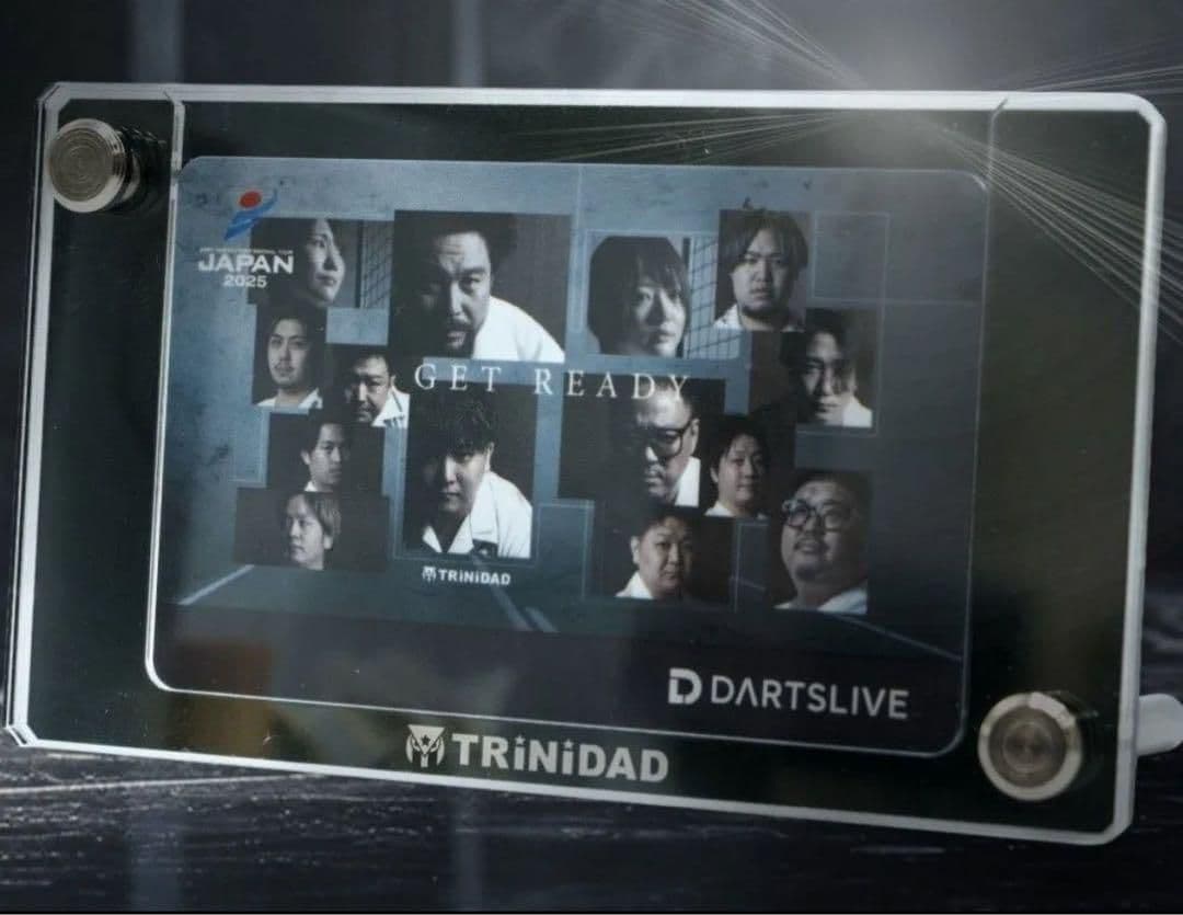 TRINIDAD DARTSLIVE ダーツボード GET READY
