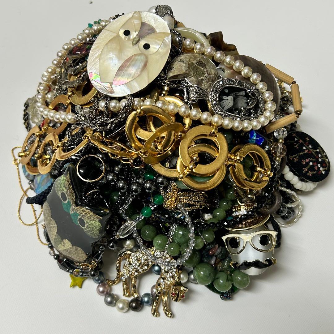 イミテーションまとめ売り　ヴィンテージ　アンティーク　ネックレスレディース【2】