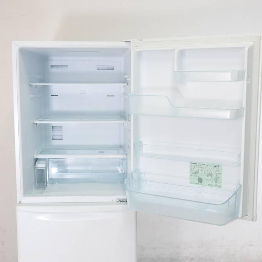 20年製 パナソニック 335L 3ドア 冷蔵庫 NR-C341C-W 自動製氷