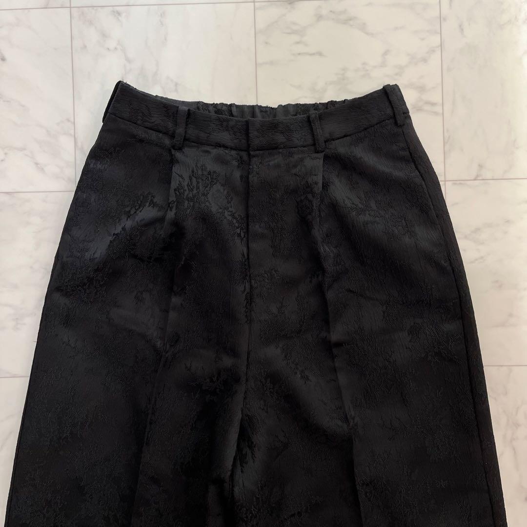 kana カナ　ジャガード セットアップ ヴィンテージライクパンツドレス M