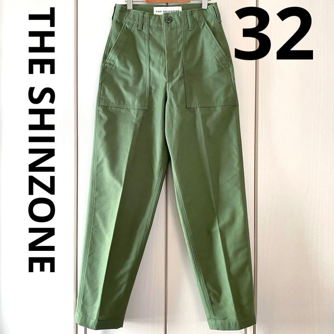 美品✨THE SHINZONE ザシンゾーン ベイカーパンツ 32 カーキ
