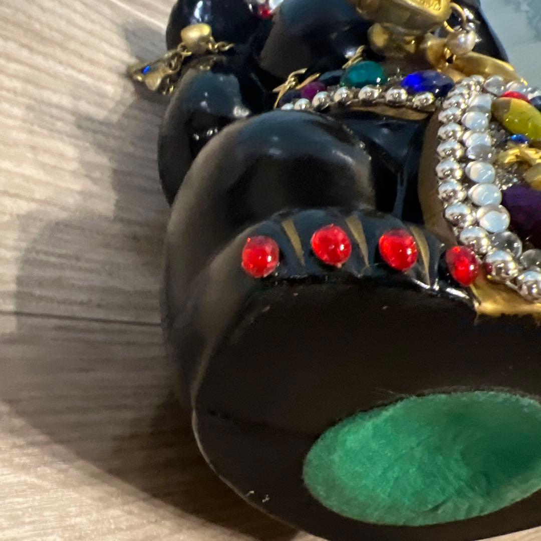 招き猫　まねきねこ　骨董品　アンティーク　ストーン　昭和　置物