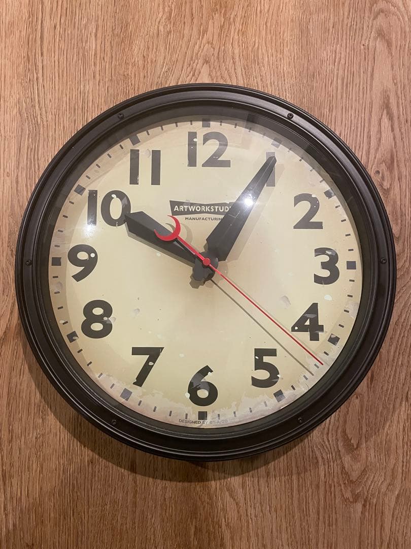 アートワークスタジオ 掛け時計 インダストリアル ビンテージ 関家具 好きな方