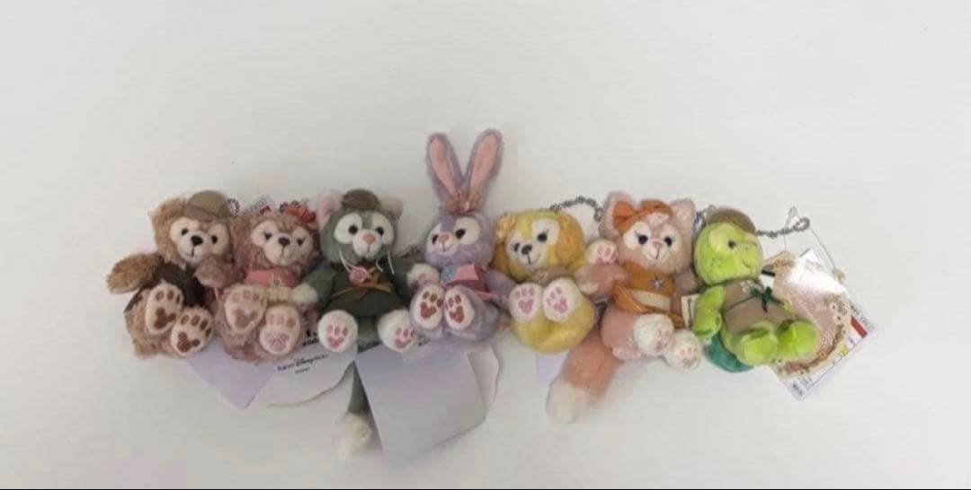 ダッフィ&フレンズぬいぐるみストラップセット