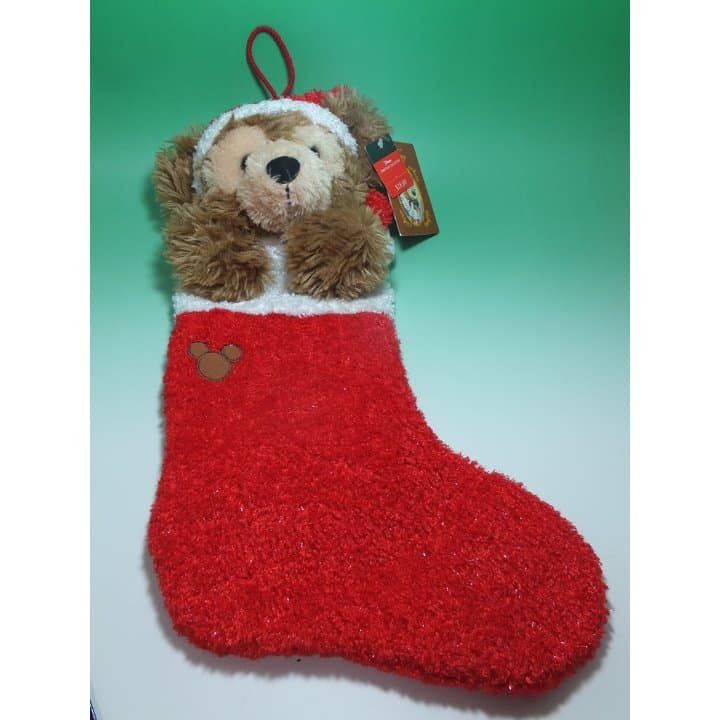 入手困難◆クリスマス サンタ ストッキング ダッフィー◆2003年 新品 WDW