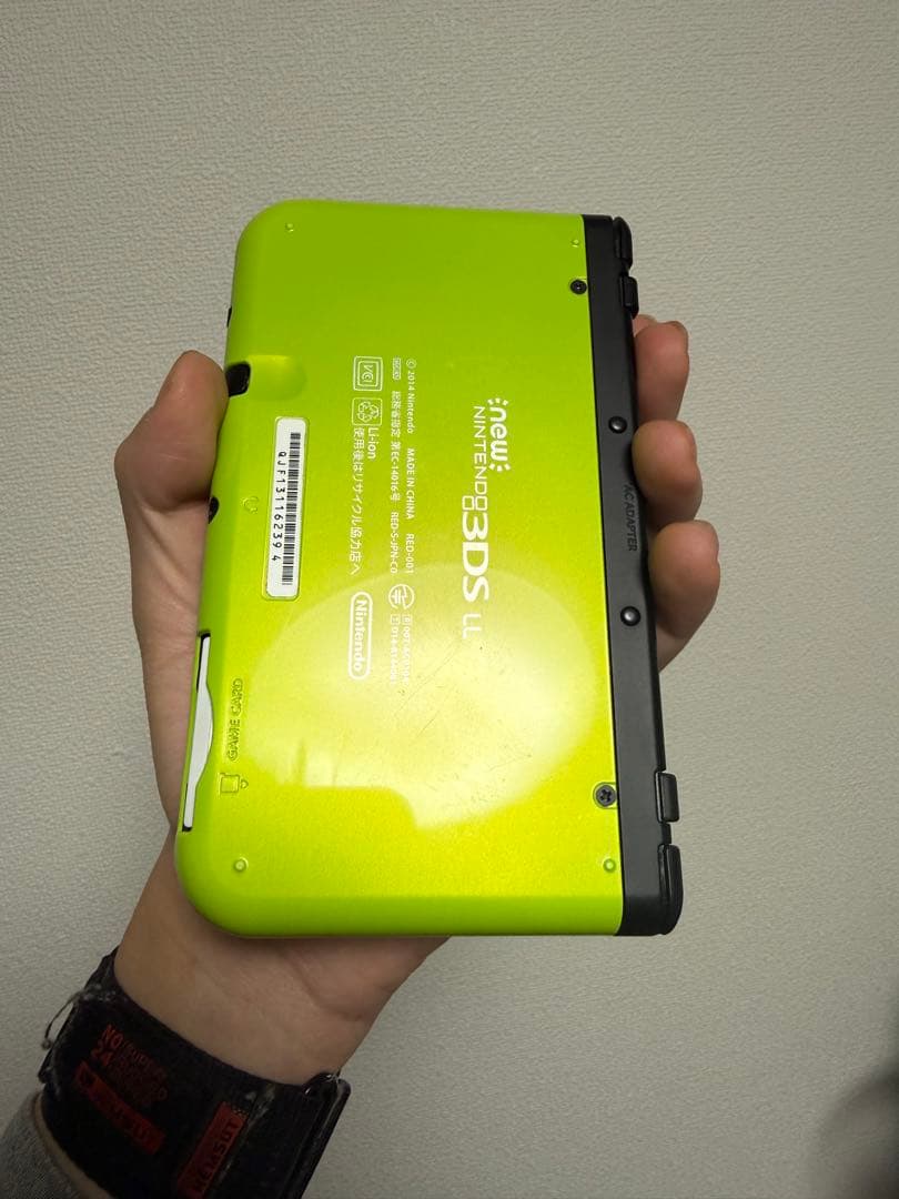 Nintendo NEW ニンテンドー 3DS LL ライム/ブラック