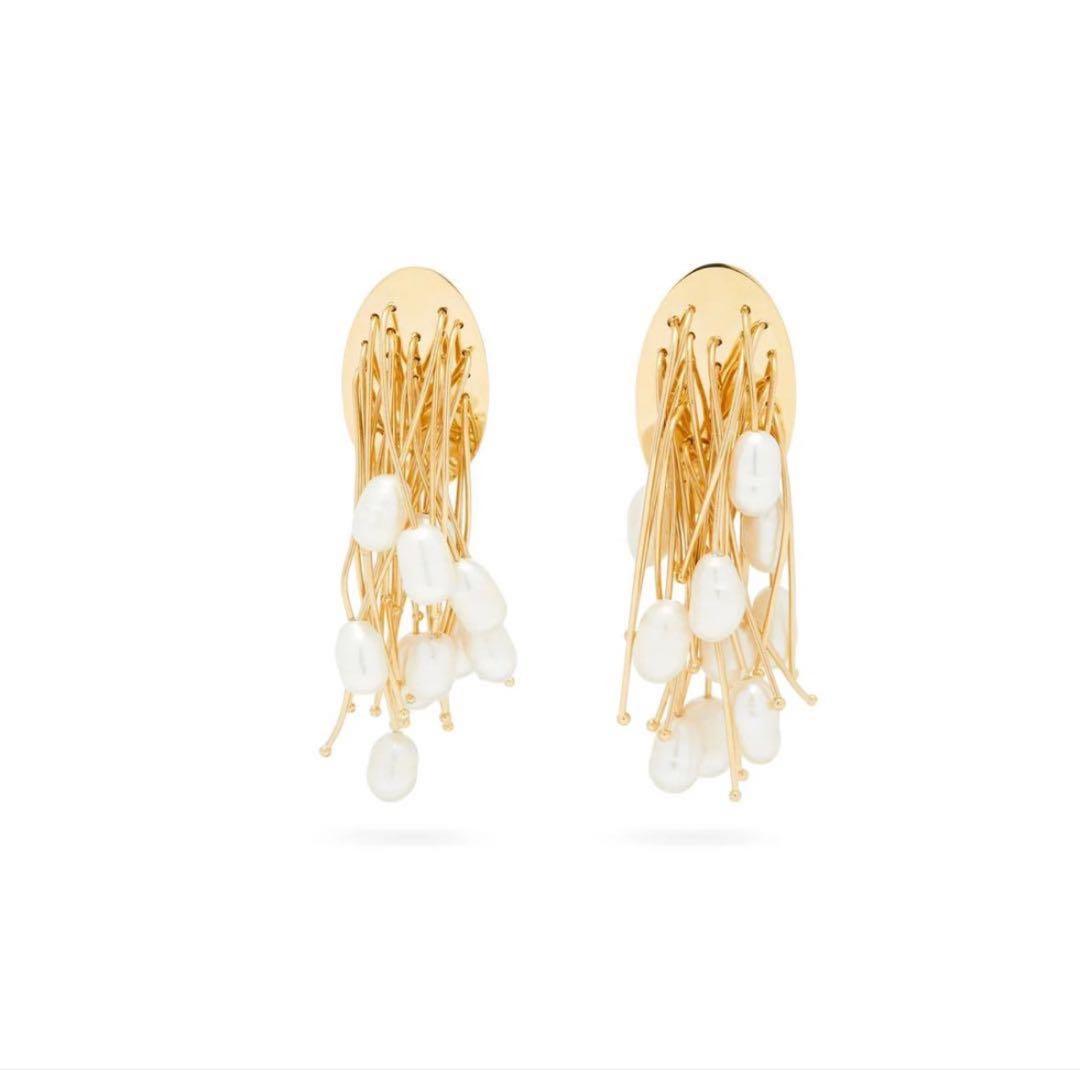 ド*ラ様 JIL SANDER MULTILINE EARRINGS