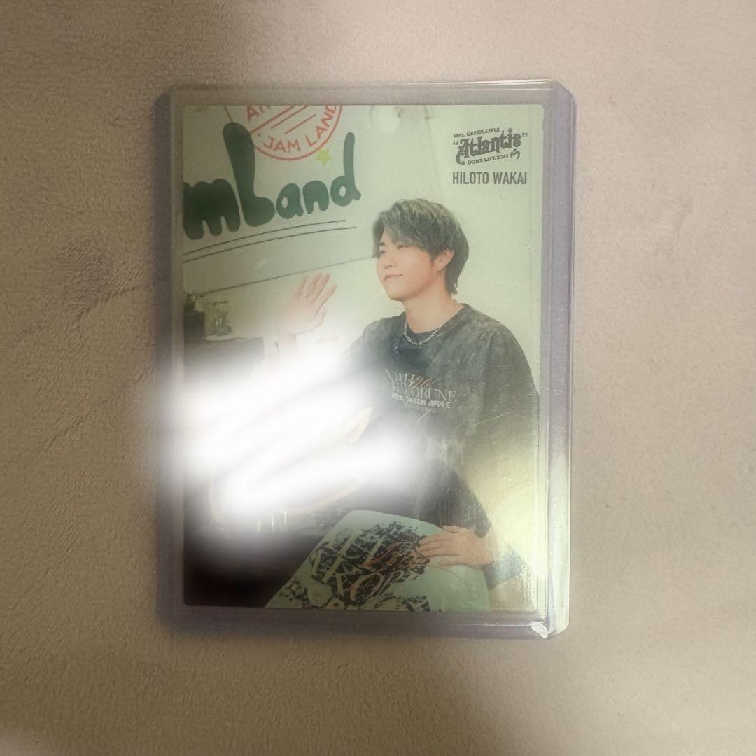 若井滉斗 サイン入りフォトカード