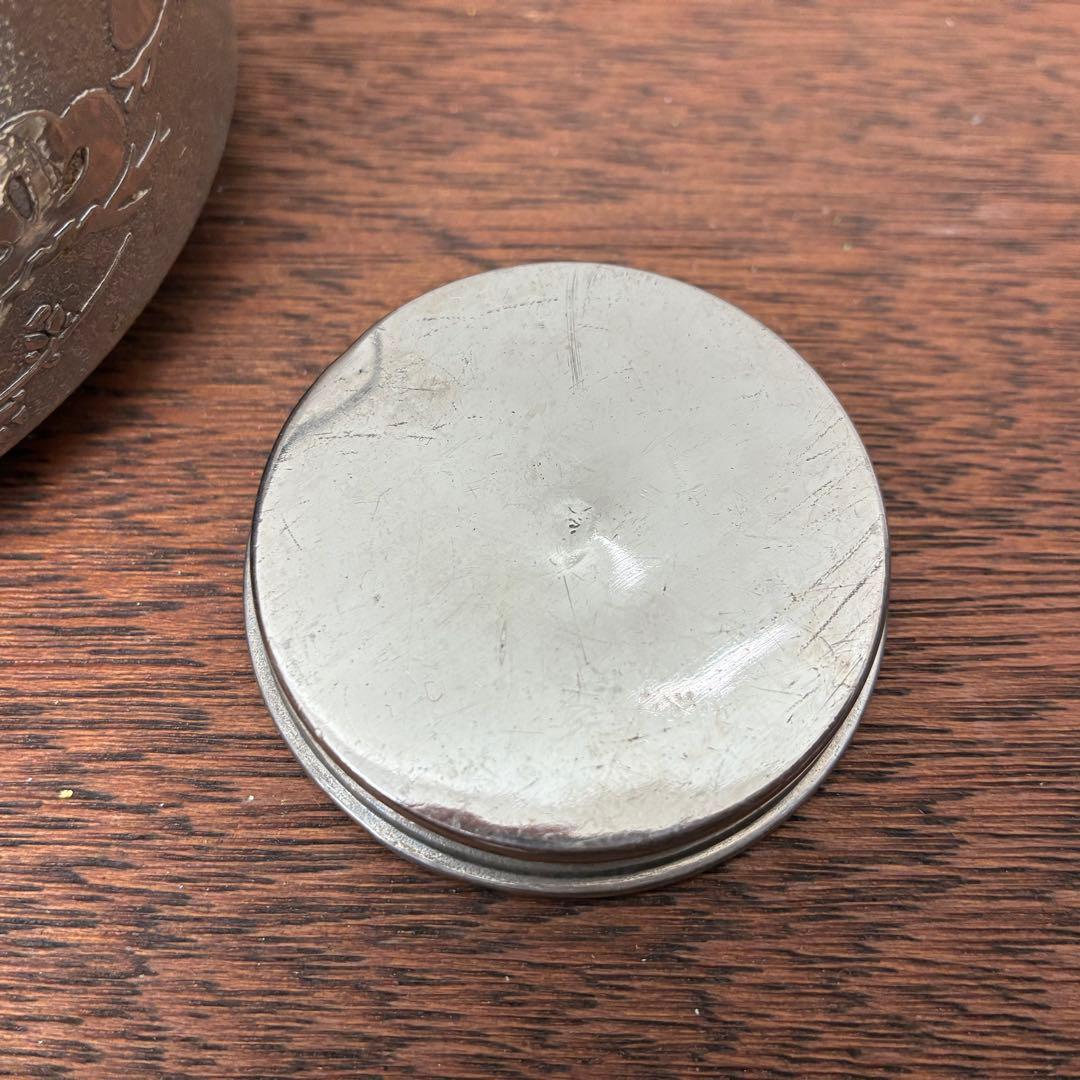 錫製 銚子 酒器 斉藤 特製 お屠蘇 松竹梅 569g