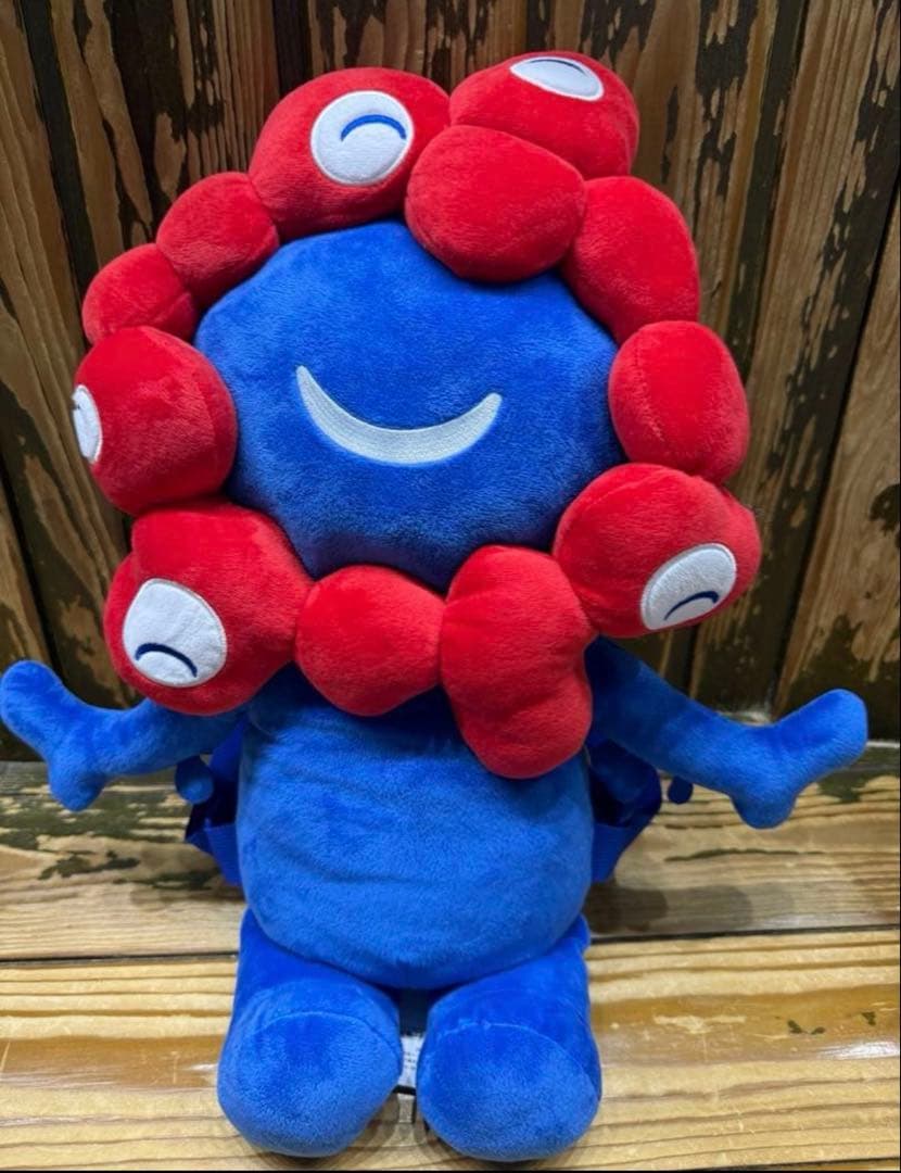 【新品】大阪万博会場限定にっこりミャクミャクぬいぐるみリュック