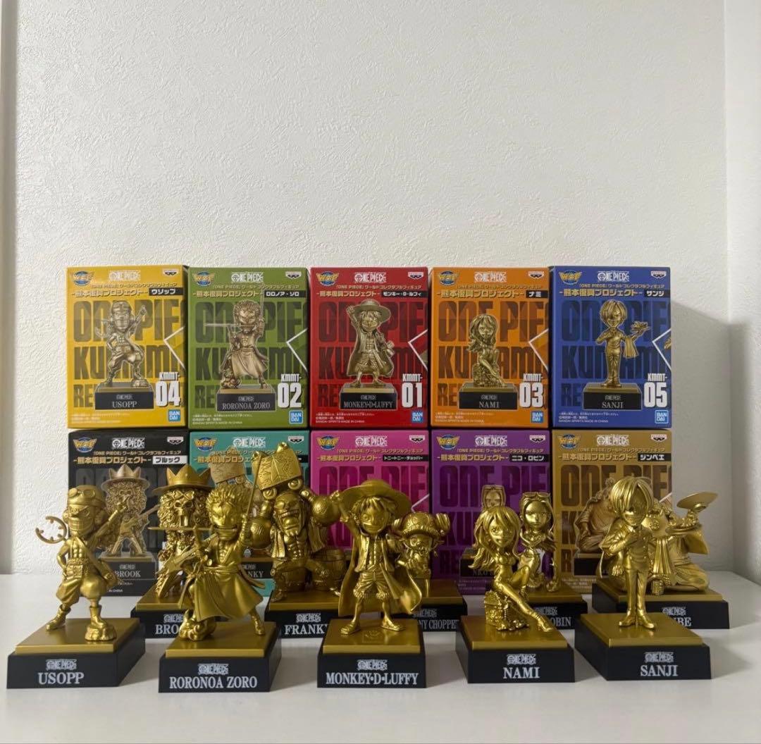 ワンピース　熊本復興　ワーコレ　麦わらの一味