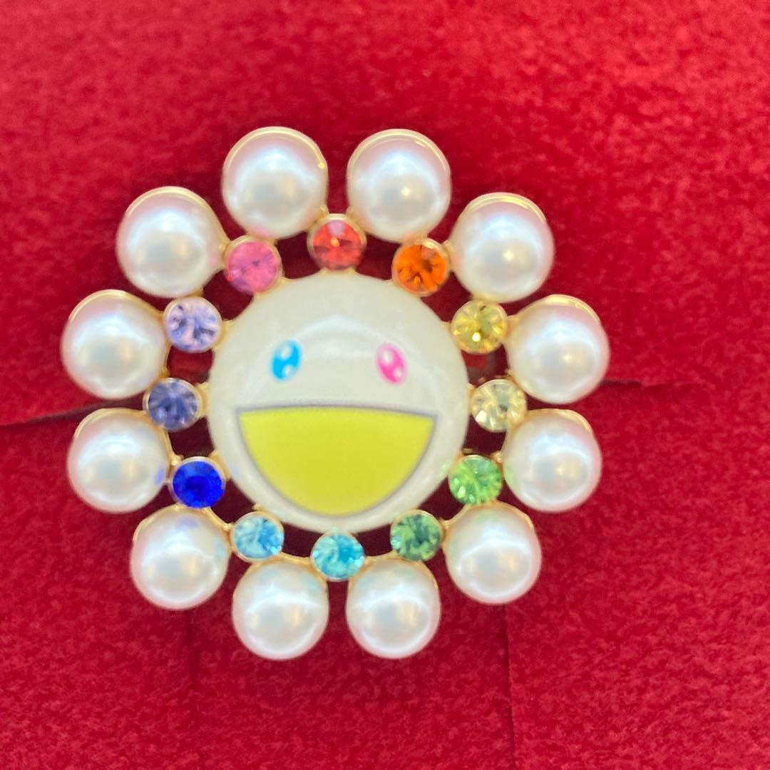 【新品】Liquem 村上隆 コラボ ピンズ パールフラワー