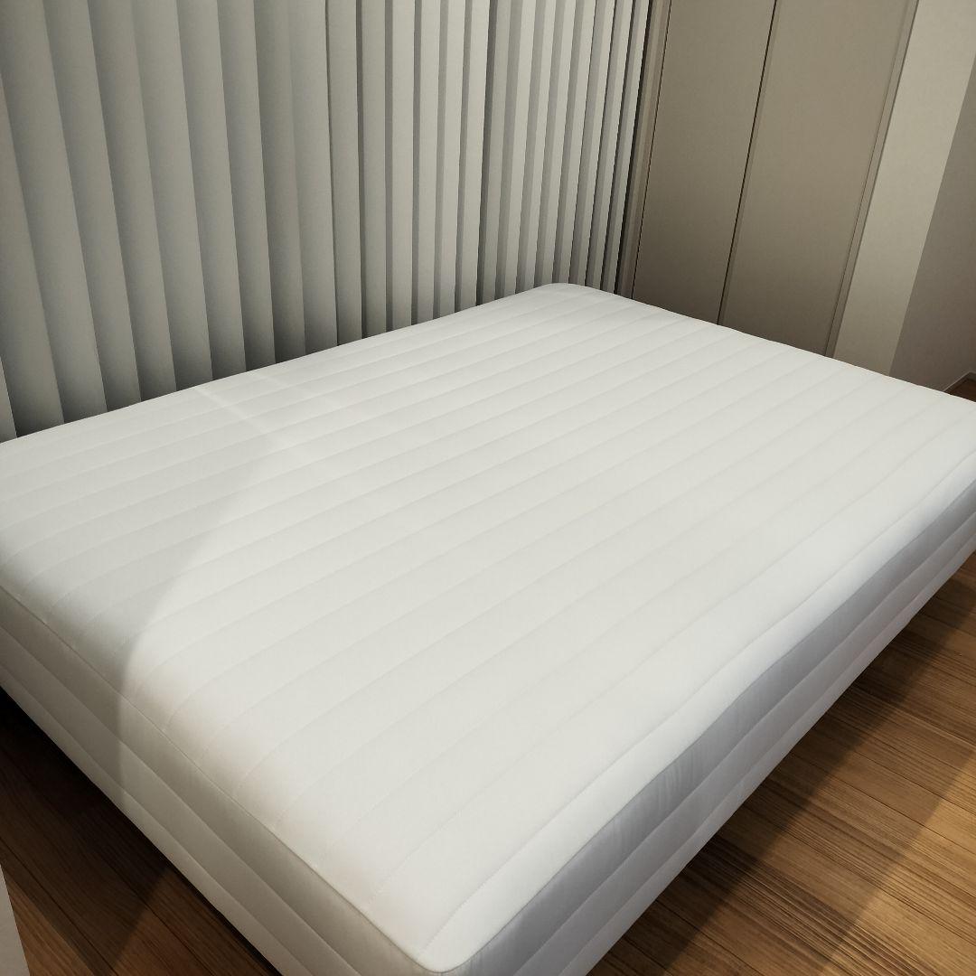 無印良品　脚付きマットレス　ダブル　引き取り可