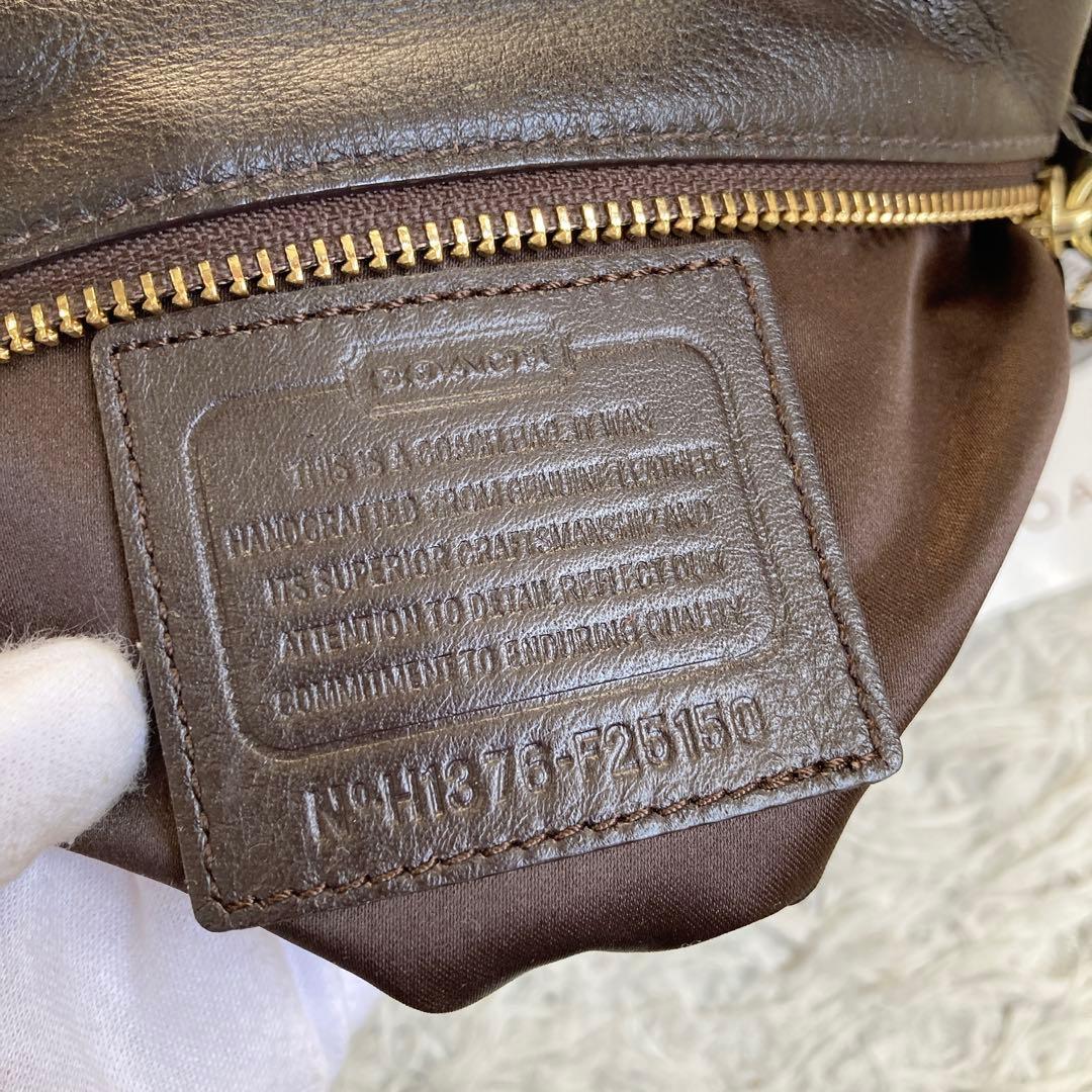 vintage coach archive y2k キャンベル カメラバッグ 茶