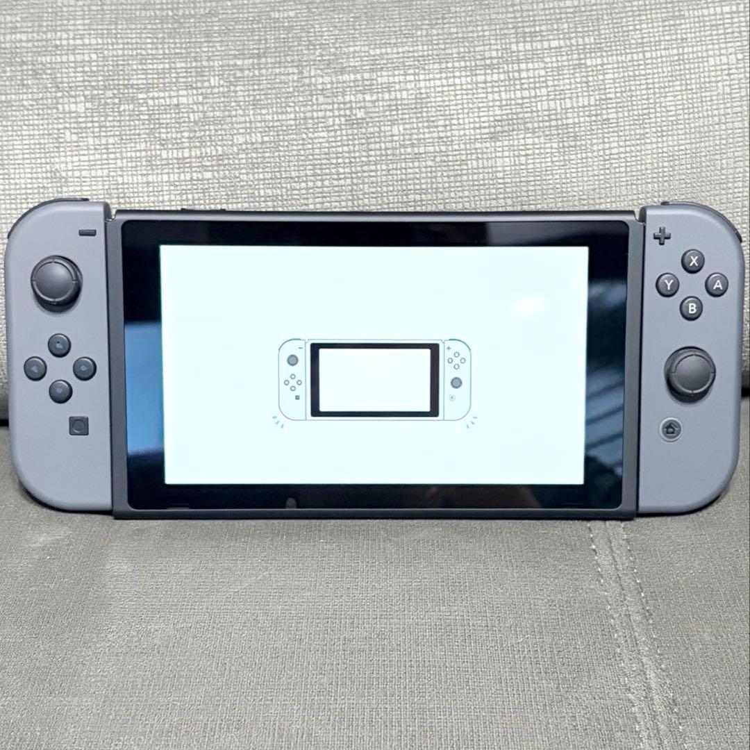 美品　Nintendo　Switch　本体　グレー　2024年6月購入