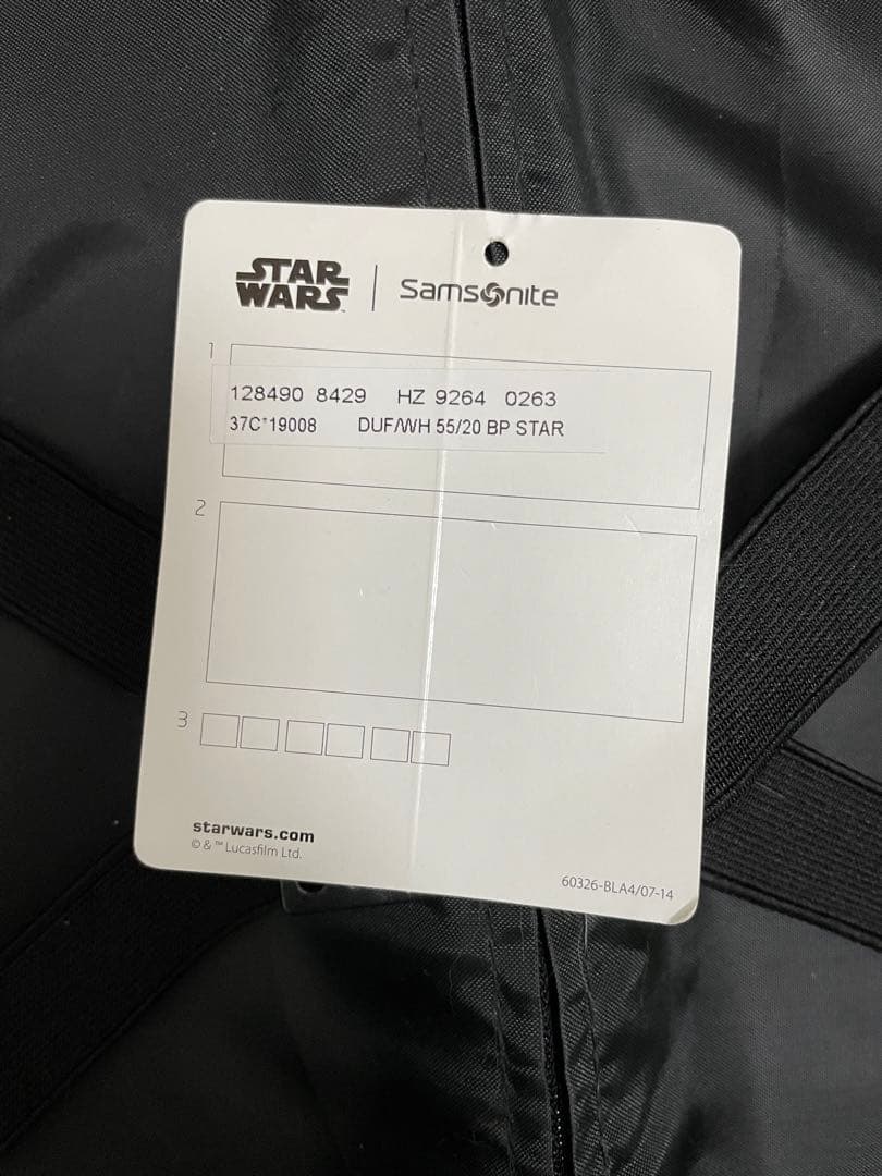 最終値下Samsonite x StarWars Paradiver Light