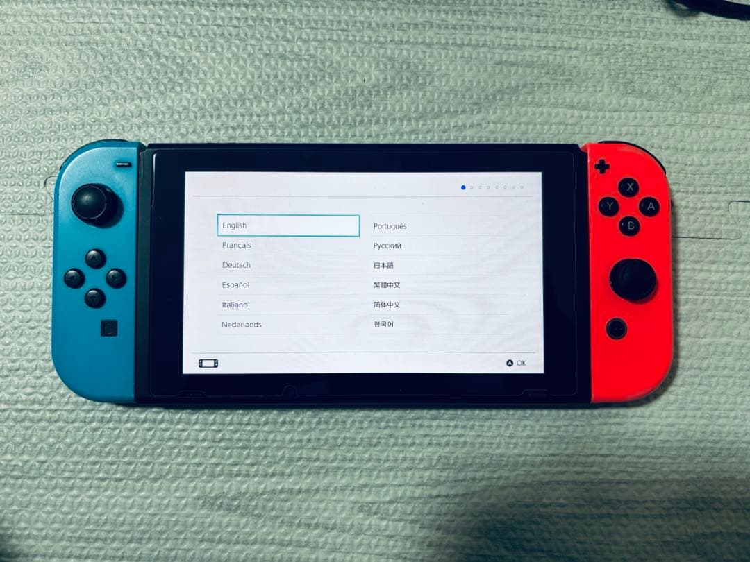 【動作品最安】 Nintendo Switch 本体 ネオンブルー/ネオンレッド