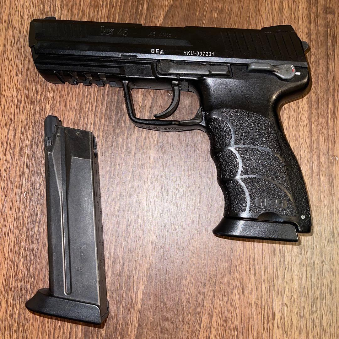 東京マルイ HK45 ガスガン　予備マガジン1本付き