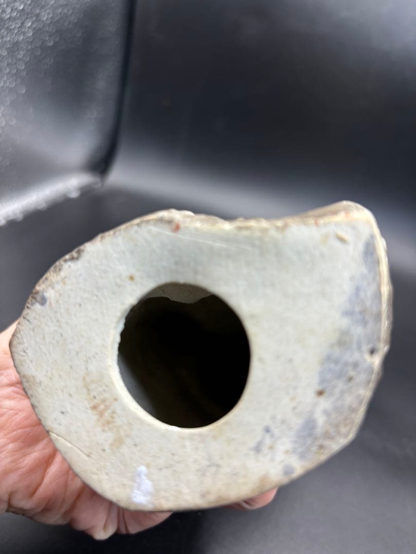 中国美術 古玩 色絵陶人形 陶器人形 高さ約23cm 置物 オブジェ 古董品