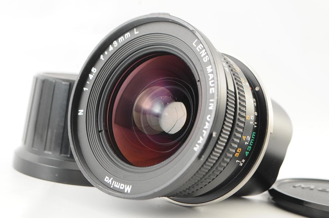 ★超美品★ MAMIYA N 43mm f4.5 L ★綺麗な光学! 完動品!
