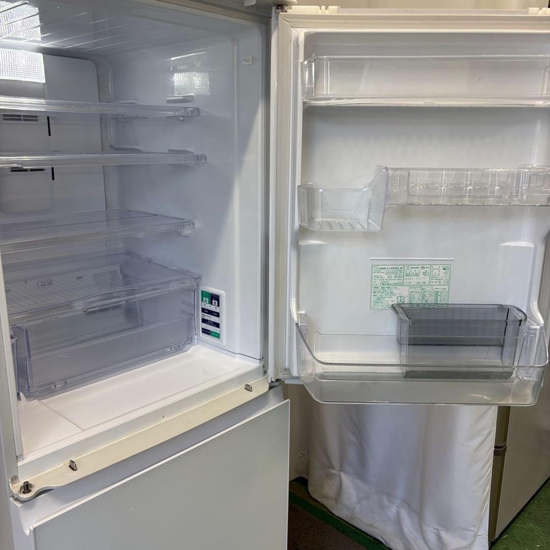 804⭕️冷蔵庫　SHARP　大型　300-400ℓ　両開き　安い　綺麗　設置無料