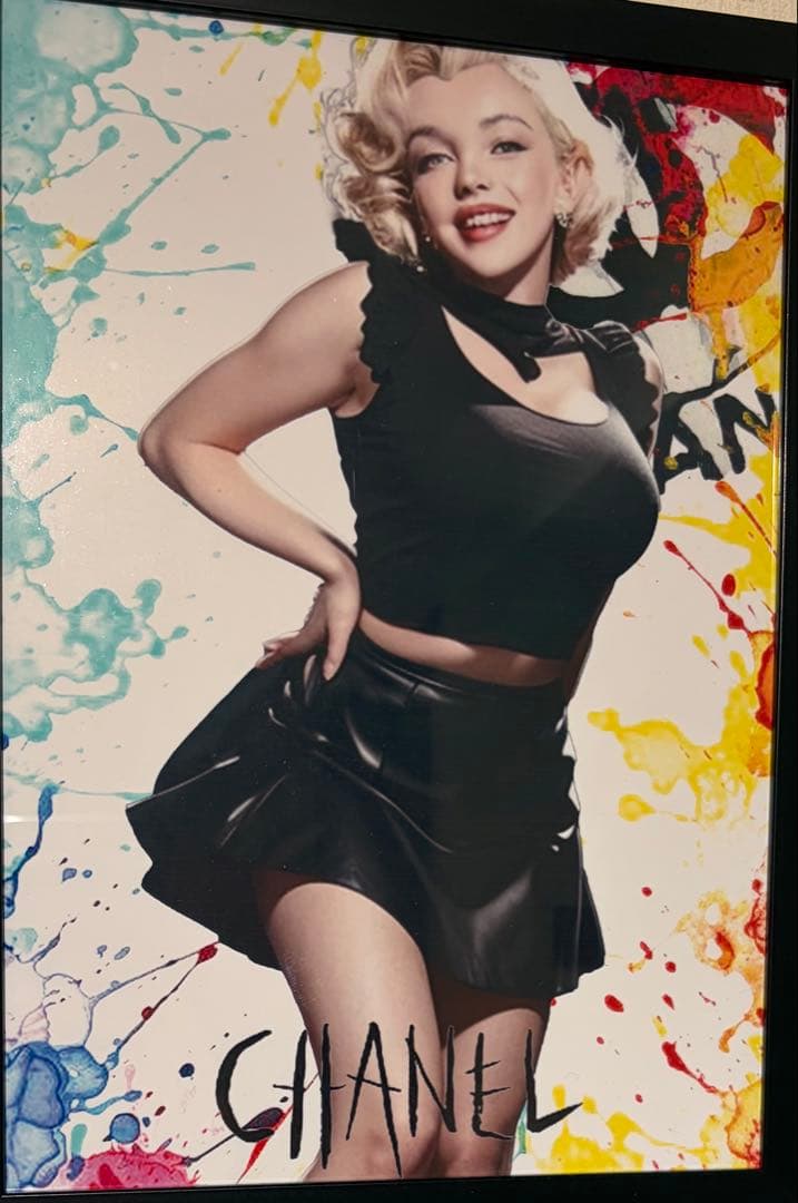 マリリン・モンロー CHANEL アート