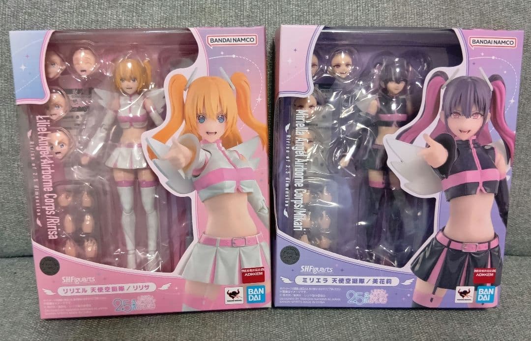 S.H.フィギュアーツ 2.5次元の誘惑 リリエル・ミリエラ２点セット【未開封】