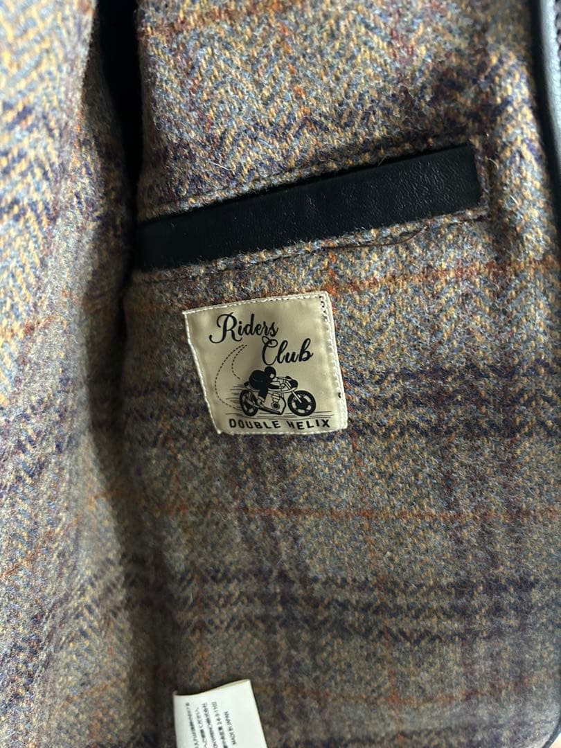 ジャケット・アウター DOUBLE HELIX Hugging The Curve Black 38