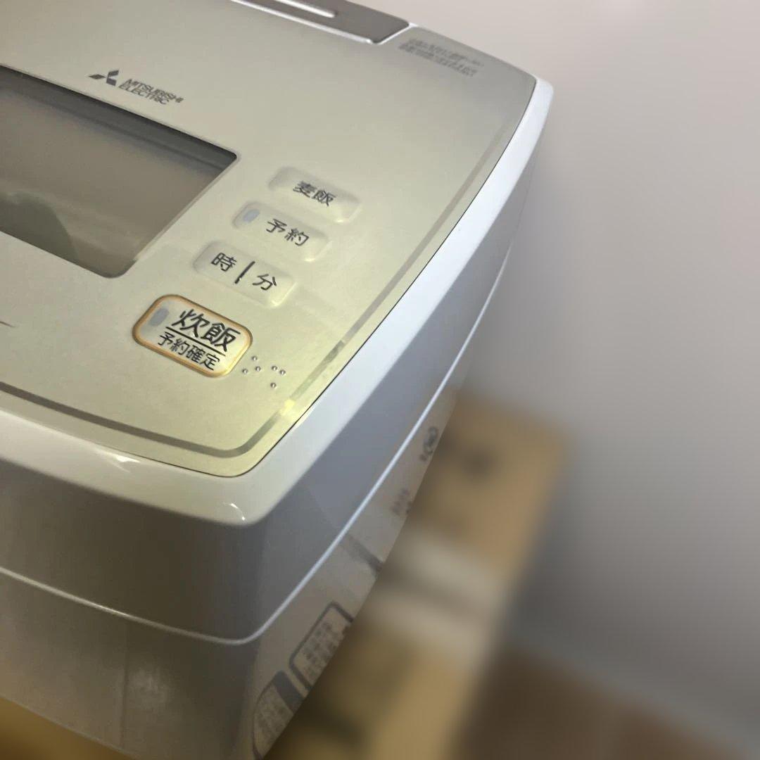 美品　三菱電機 IH 炊飯器 箱付き　備長炭 炭炊釜 NJ-E10AJ