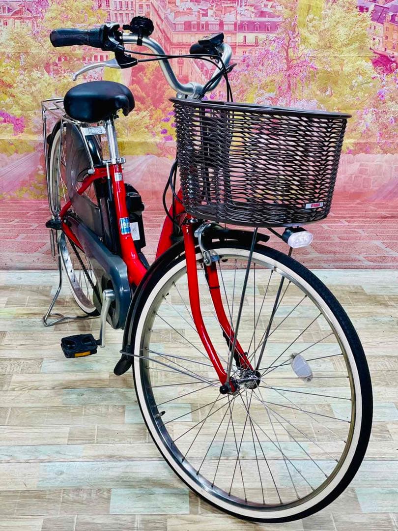 K2924 電動自転車ヤマハ ママチャリ 26インチ PAS Natura