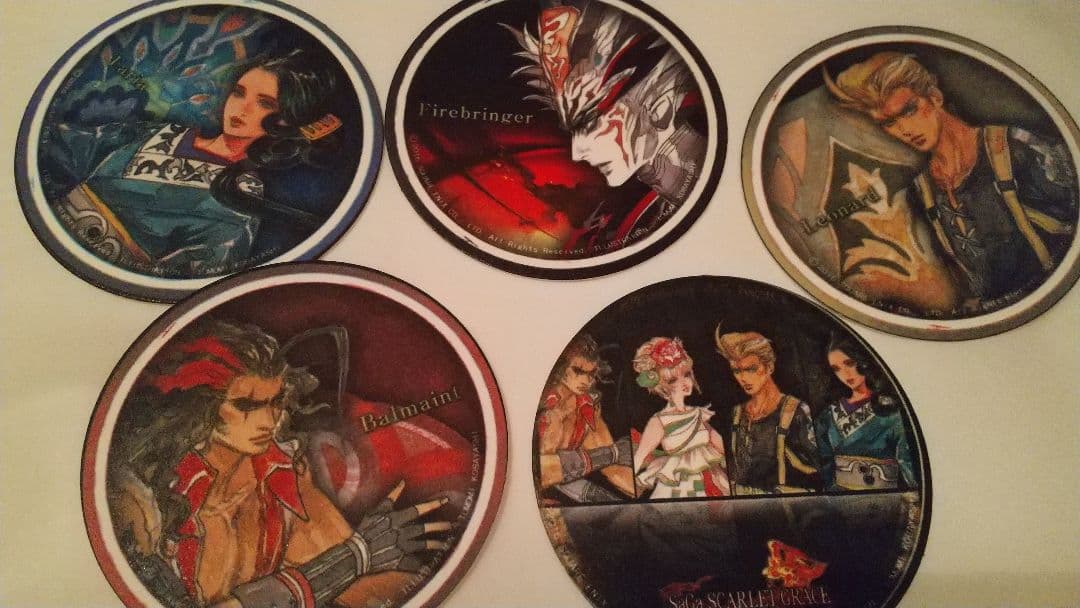 【非売品】サガスカーレットグレイス　サイン入りうちわ他