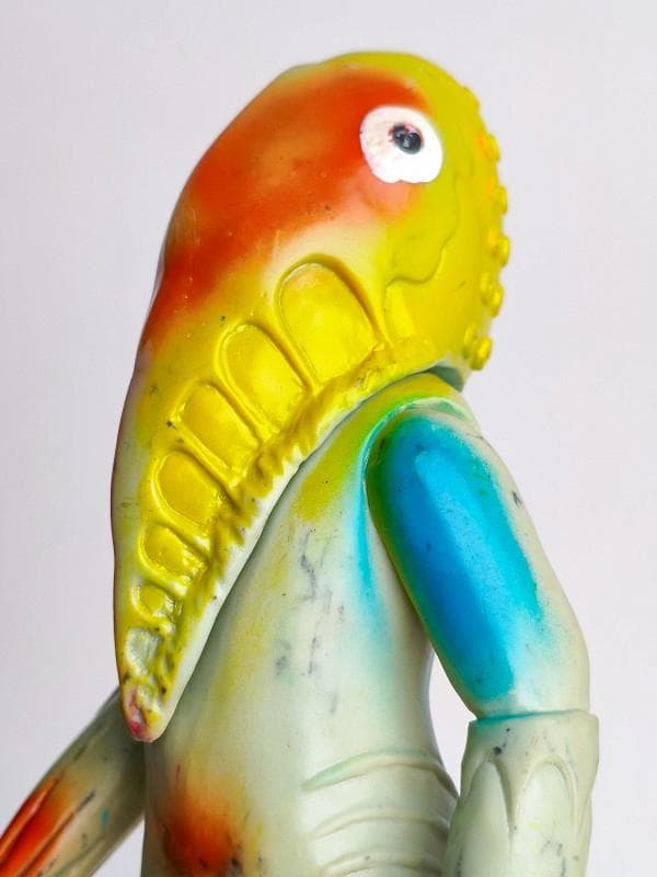 当時物 ブルマァク メトロン星人 ソフビ ウルトラセブン